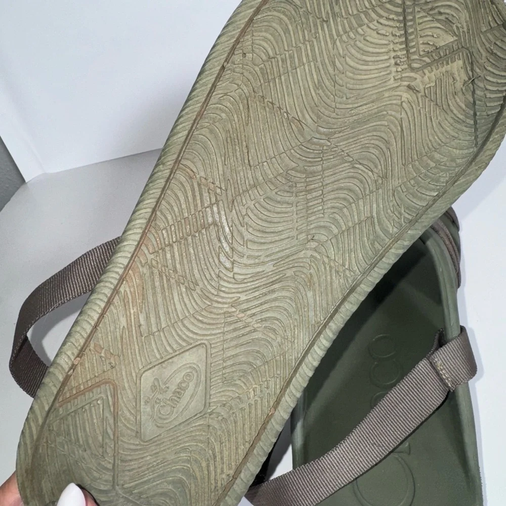 Chaco Chillos Sport Sandals Moss Green Size 10 Men’s